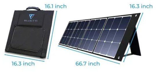 Сонячна панель Bluetti SP120 Solar Panel 120W фото