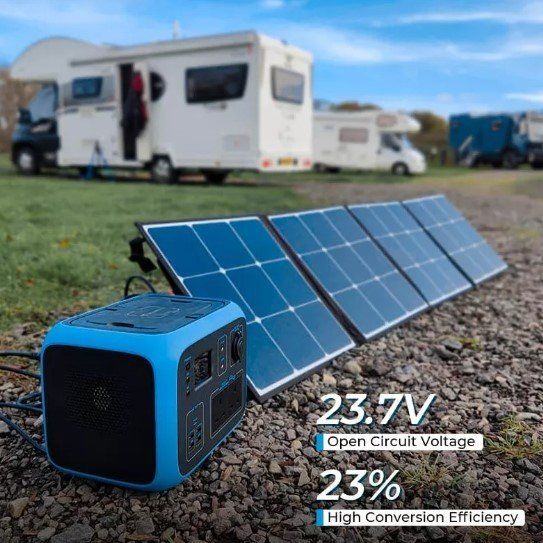 Сонячна панель Bluetti SP120 Solar Panel 120W фото