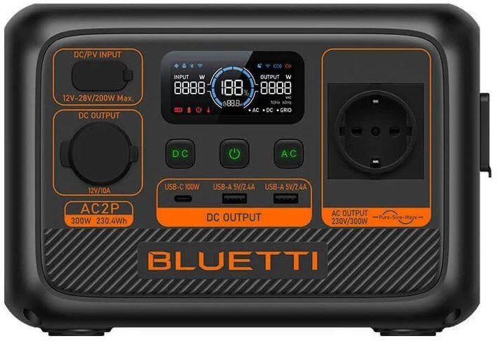 Зарядная станция Bluetti AC2P 230Wh 300W фото