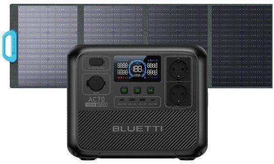 Зарядная станция Bluetti AC70 768Wh 1000W фото