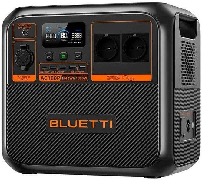 Зарядна станція Bluetti AC180P 1440Wh 1800W фото