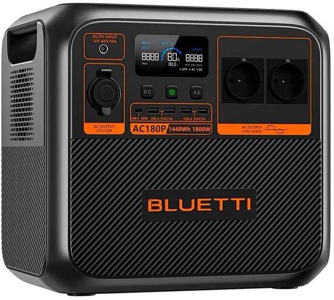 Зарядна станція Bluetti AC180P 1440Wh 1800W фото