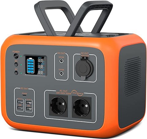 Зарядна станція Bluetti PowerOak AC50S 500Wh 300W Orange фото