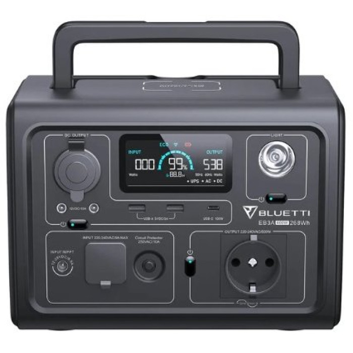Зарядная станция Bluetti EB3A 268Wh 600W EU