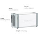 Система резервного энергообеспечения Bluetti EP600 6000W + 2 Home Battery Backup B500 9920Wh