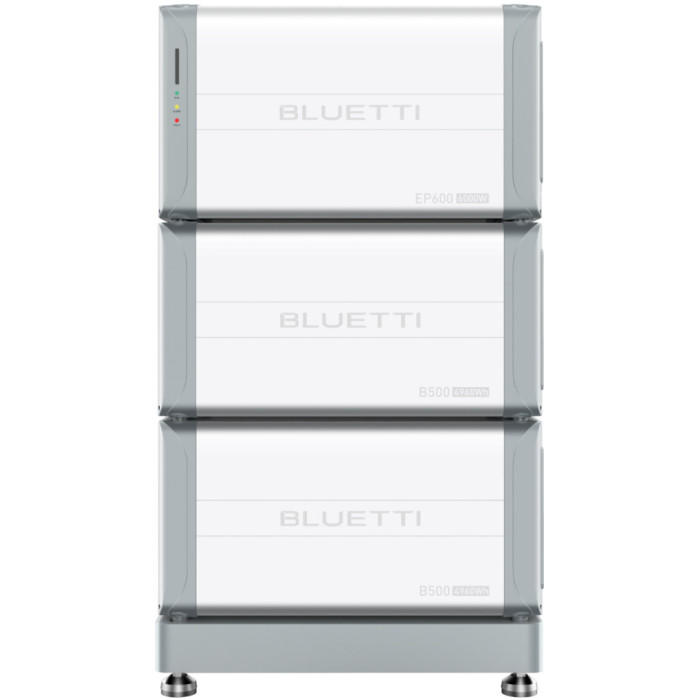 Система резервного энергообеспечения Bluetti EP600 6000W + 2 Home Battery Backup B500 9920Wh