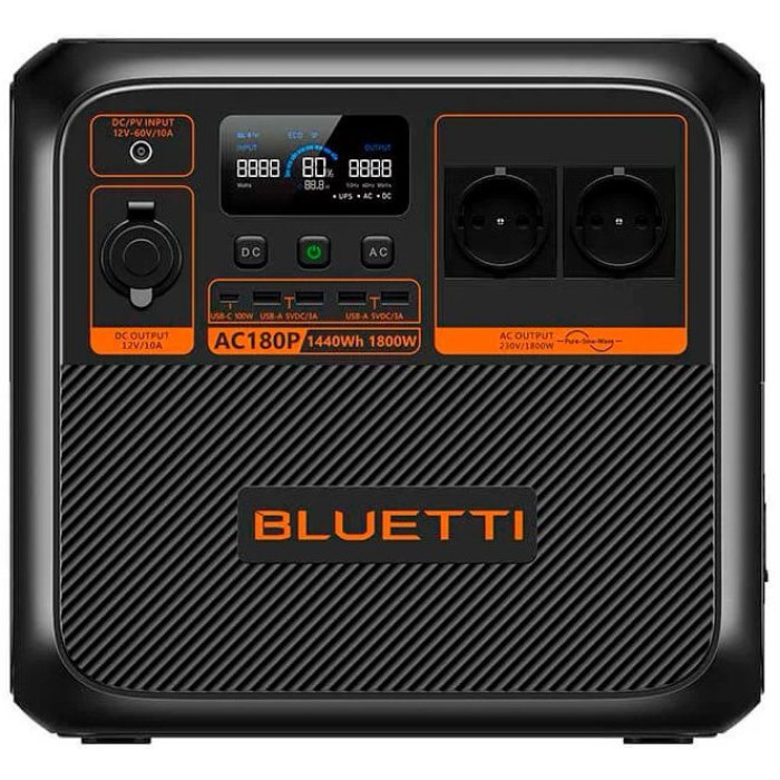 Зарядная станция Bluetti AC180P 1440Wh 1800W EU