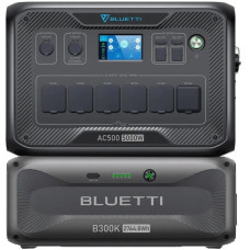 Зарядна станція Bluetti AC500 5000W + Home Battery Backup B300K 2764.8Wh