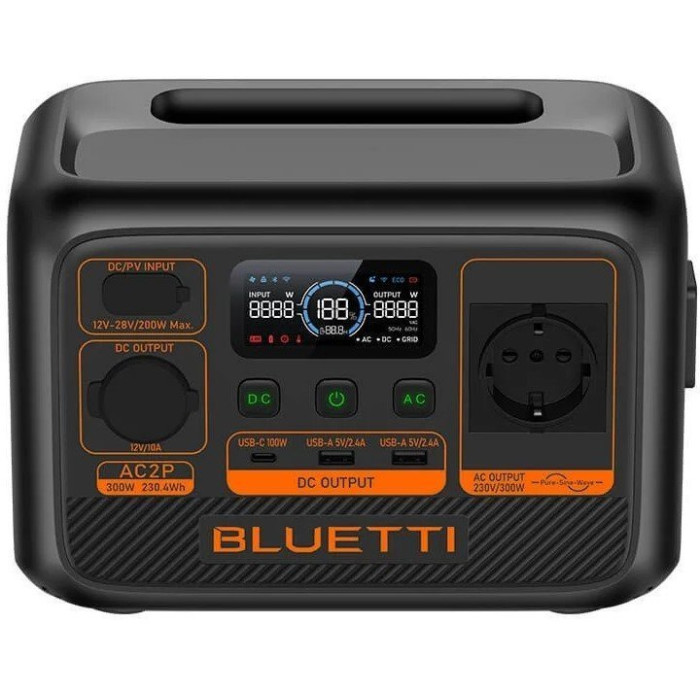 Зарядная станция Bluetti AC2P 230Wh 300W UA