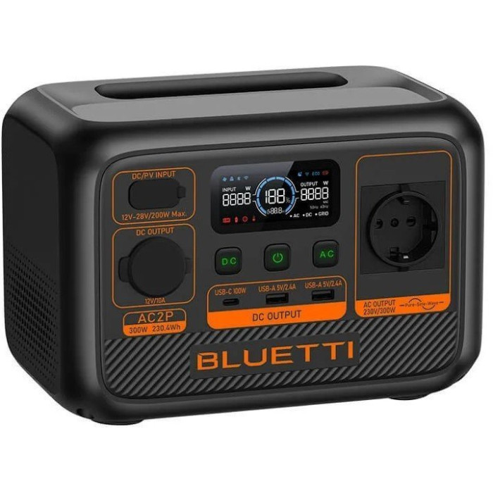 Зарядная станция Bluetti AC2P 230Wh 300W UA