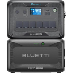 Зарядна станція Bluetti AC300 3000W + Home Battery Backup B500K 5120Wh