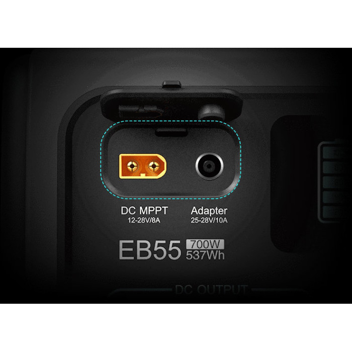 Зарядная станция Bluetti EB55 537Wh 700W EU