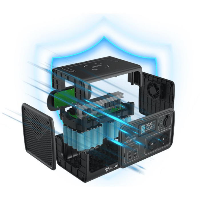 Зарядная станция Bluetti EB55 537Wh 700W EU